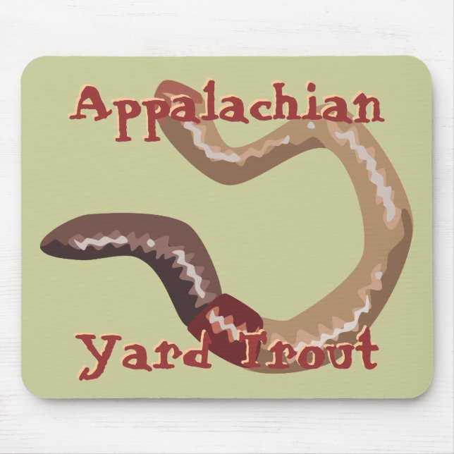 Mousepad de Verme Terrestre (Frente)