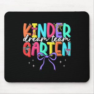 Mousepad De Volta À Equipe De Sonhos Do Jardim De Infância
