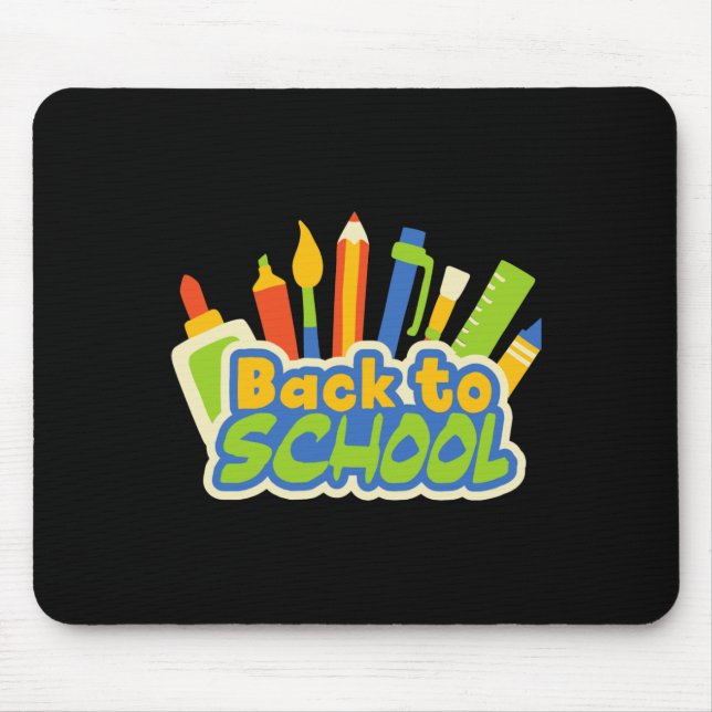 Mousepad De Volta À Escola 5 (Frente)
