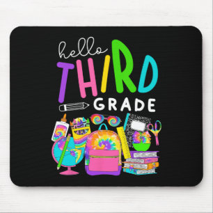 Mousepad De Volta À Escola Alô Terceiro Grau Para Crianças