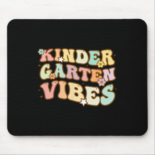 Mousepad De Volta À Escola Jardim De Infância Vibes Retro P