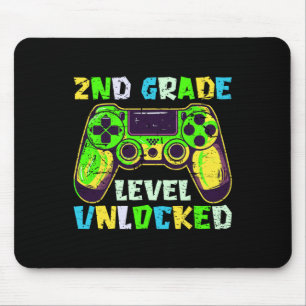 Mousepad De Volta à Escola Meninos do 2º Ano Gamer Primeiro