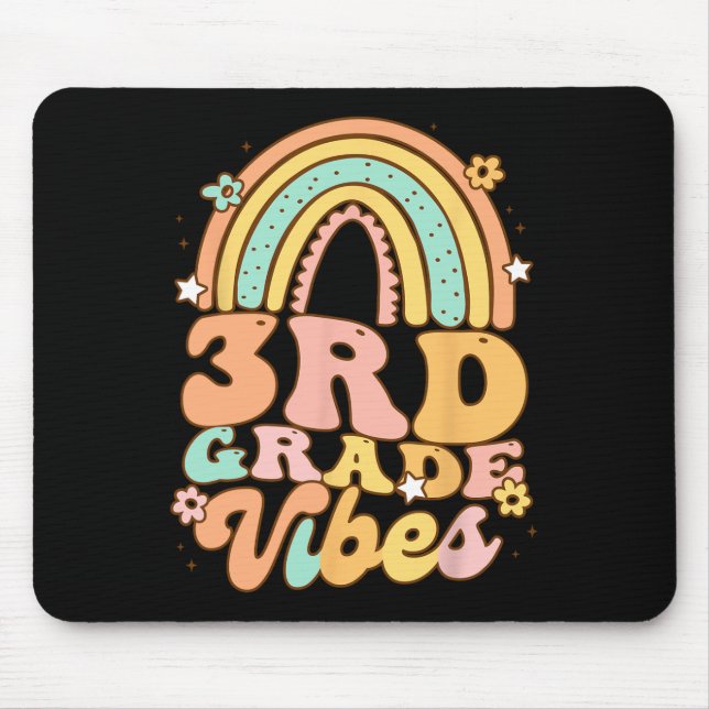 Mousepad De Volta À Escola Professora Do Terceiro Grau (Frente)