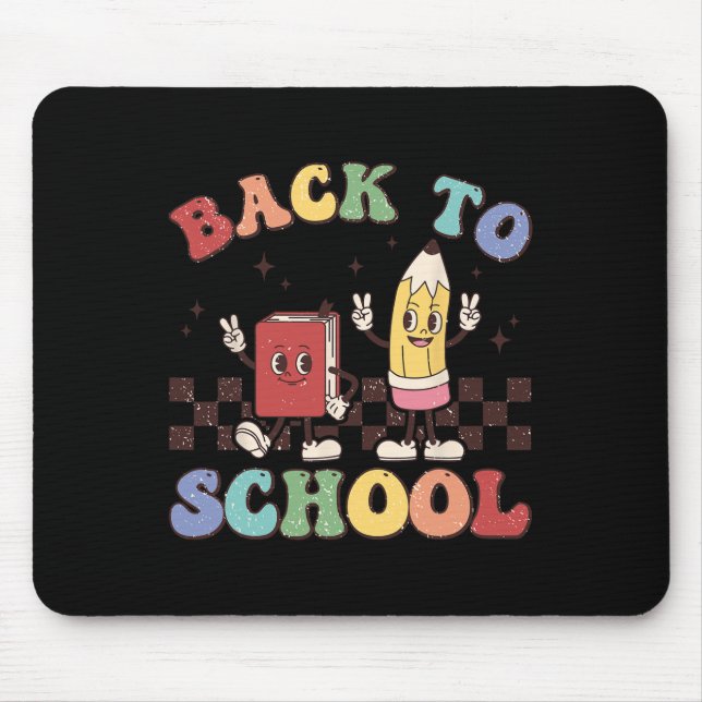 Mousepad De Volta À Escola Professores Meninas Felizes Prim (Frente)