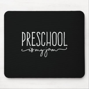 Mousepad De Volta À Pré-Escola Escola É O Meu Professores P