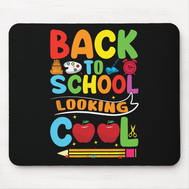 Mousepad De Volta Ao Primeiro Dia Da Escola Professores Cri (Frente)