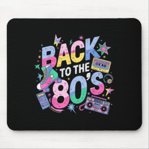 Mousepad De Volta aos Anos 80 Oitenta Vintage Retro Anivers