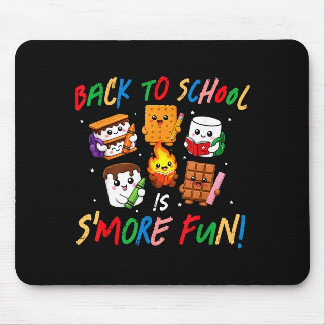 Mousepad De volta às aulas é ainda mais divertido no primei (Frente)
