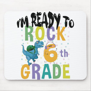 Mousepad De Volta às Aulas Estou Pronto Para Balançar 6º An