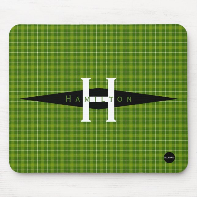 Mousepad de xadrez - HAMbyWG - Verde (Frente)