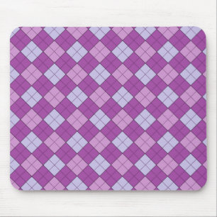 Mousepad de Xadrez púrpura