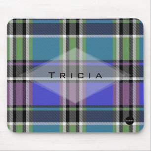 Mousepad de Xadrez rosa e roxa - HAMbyWG