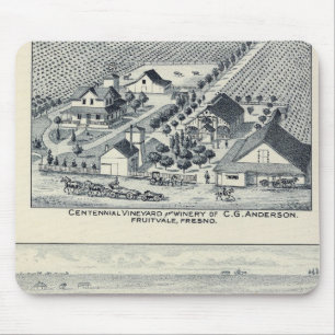 Mousepad Deardorff e Centennial Vineyards, Califórnia