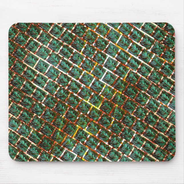 Mousepad Debaixo da grelha suja e enferrujada (Frente)