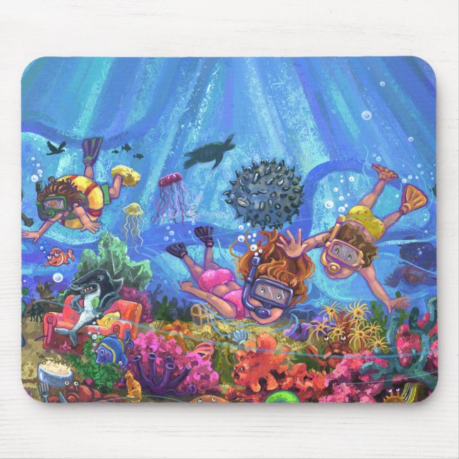 Mousepad Debaixo do Mar (Frente)