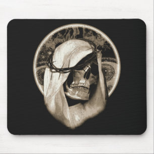 Mousepad Decadência Divina - Design Gótico