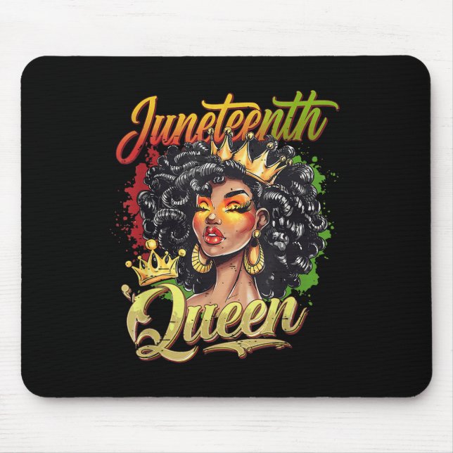 Mousepad Décima Junta Rainha Negra Vibes Funny 1865 (Frente)