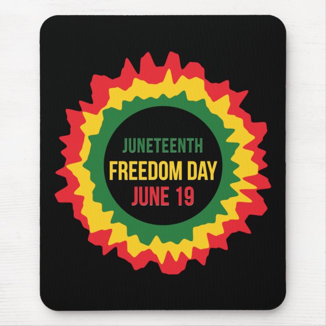 Mousepad Décima Nona Libertação da Liberdade 19 de junho (Frente)