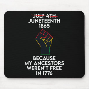Mousepad Décima Sétima Celebra da Libertação Afro-Americana