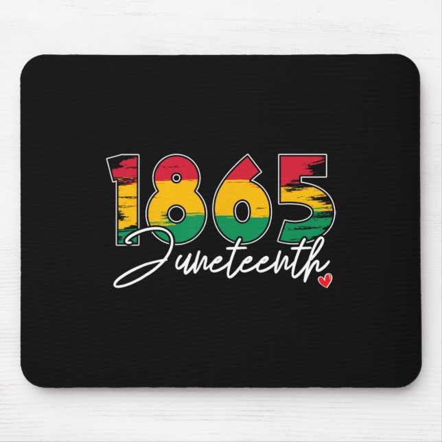 Mousepad Décima Sétima Celebração da Liberdade Negra 1865 " (Frente)