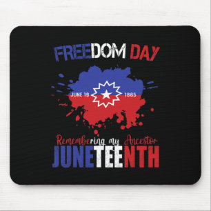 Mousepad Décima Sétima Celebração Liberdade Vermelho Branco