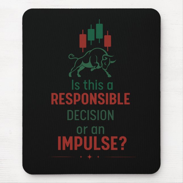 Mousepad Decisão Responsável – Disciplina de Negociação (Frente)