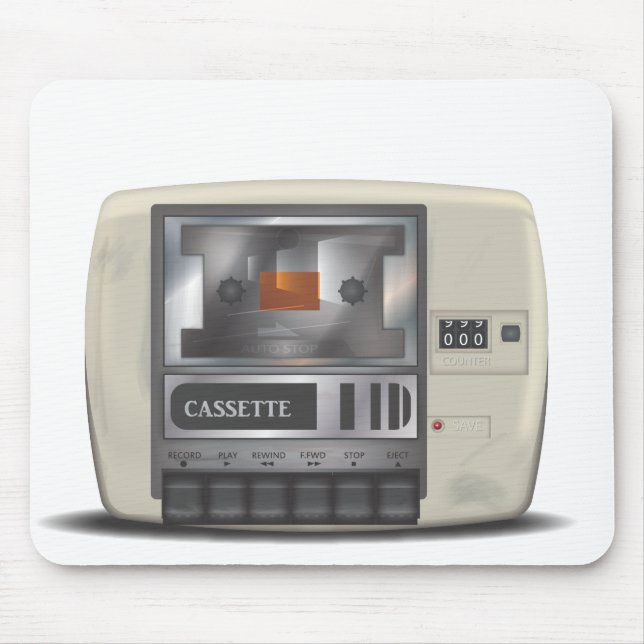 Mousepad Deck de cassete (Frente)