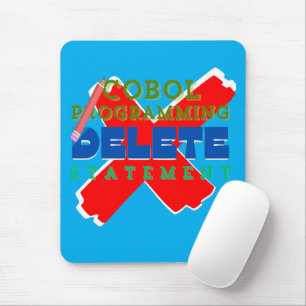 Mousepad Declaração de Exclusão de Programação Cobol 