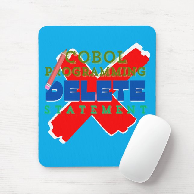 Mousepad Declaração de Exclusão de Programação Cobol  (Com mouse)