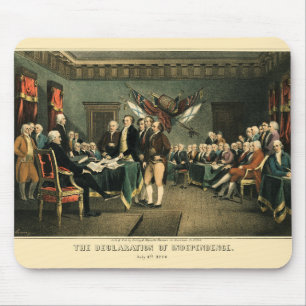 Mousepad Declaração de Independência, 1850, Restaurada