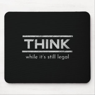 Mousepad Declaração Política Enquanto Ainda É Legal