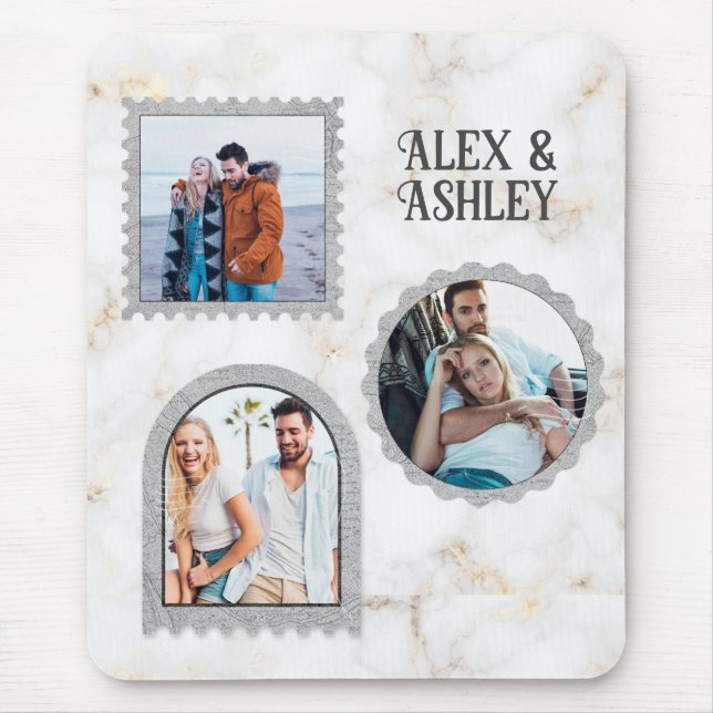 Mousepad Deco Art Modern Photo Name (Frente)