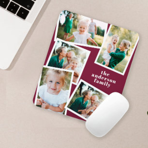 Mousepad Decor doméstico da família multi-foto do na moda m