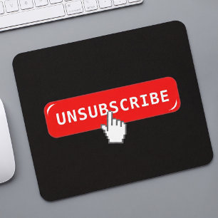 Mousepad Decoração de Escritório de Introvertido Engraçado