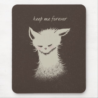 Mousepad Decoração de Mesa Amante de Gato Resgatado para Se