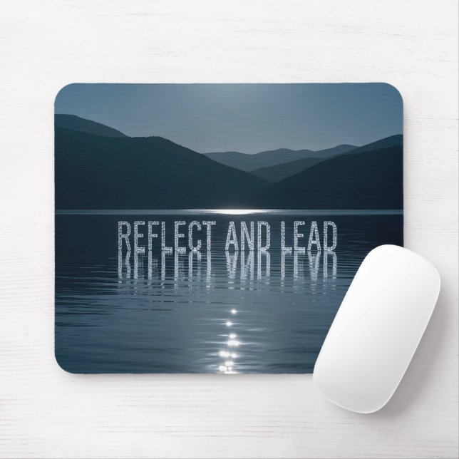 Mousepad Decoração de Mesa de Liderança Motivacional - Mont (Com mouse)