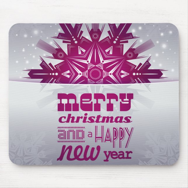 Mousepad decoração de Natal (Frente)