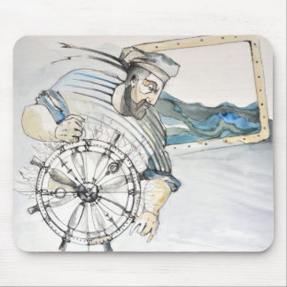 Mousepad Decoração náutica do marinheiro