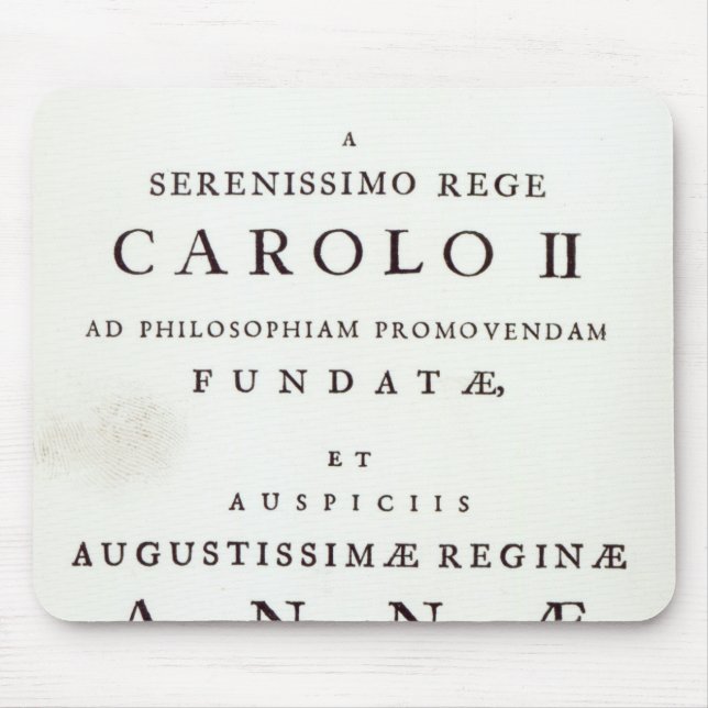 Mousepad Dedicação à sociedade real (Frente)