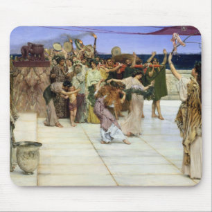 Mousepad Dedicação de Alma-Tadema A ao Baco