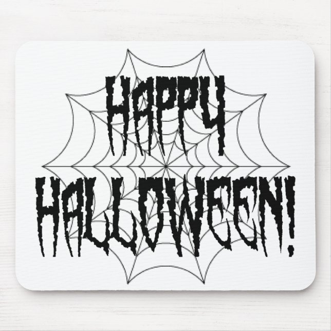 Mousepad Dedos de Aranha Halloween e Web (Frente)