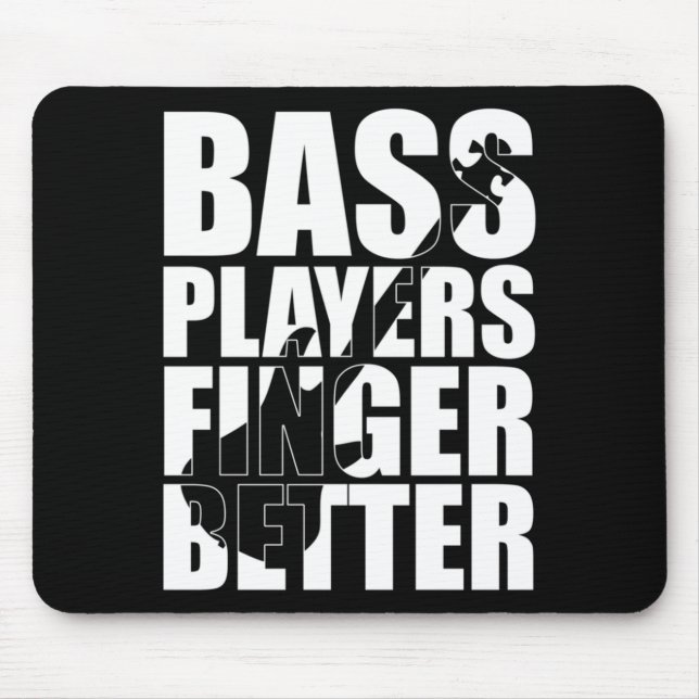 Mousepad Dedos dos jogadores melhores (Frente)