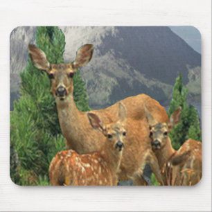 Mousepad Deer art