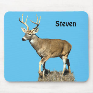 Mousepad Deer Buck Branco