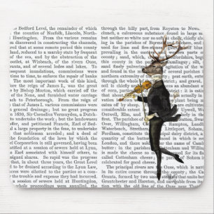 Mousepad Deer dançante com Violin