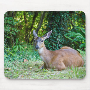 Mousepad Deer Deer Modern Resting