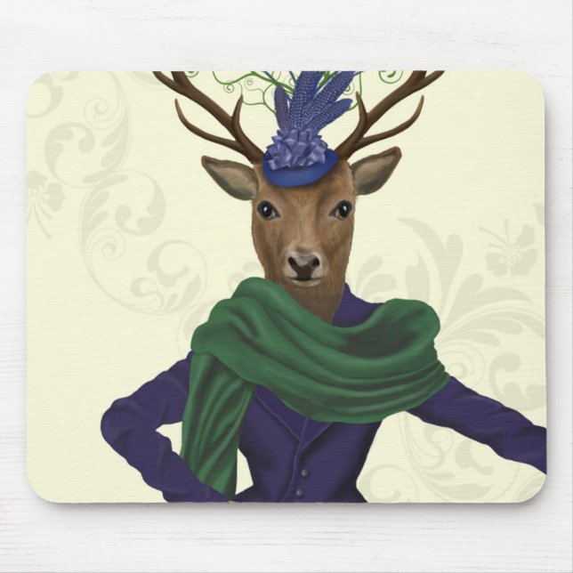 Mousepad Deer e Fascinator 2 (Frente)