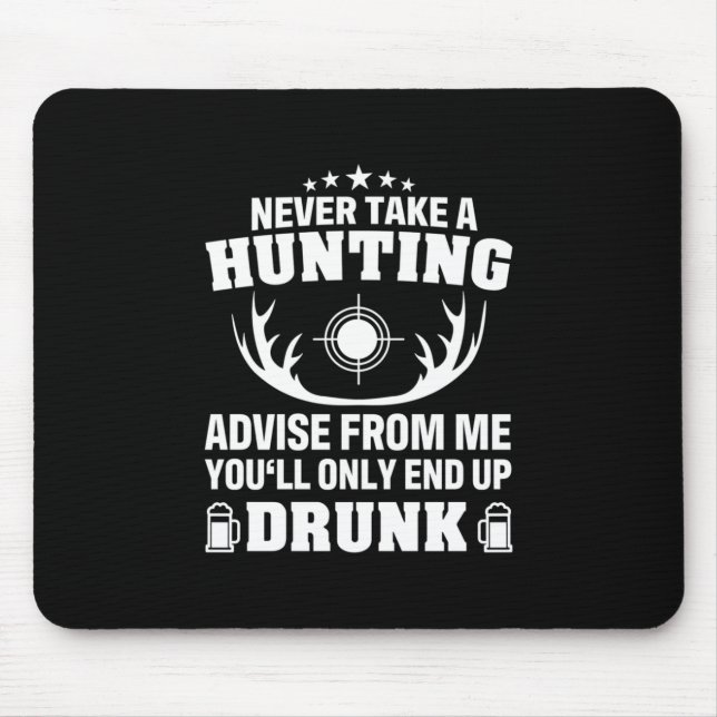 Mousepad Deer Hunter Bebendo (Frente)