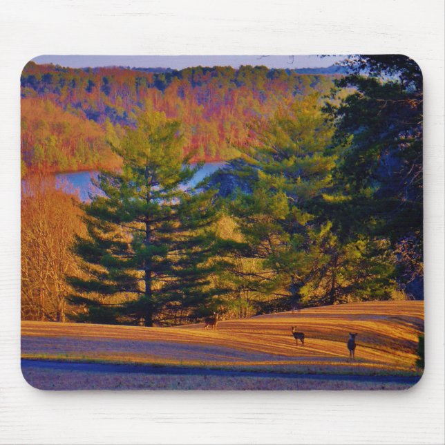 Mousepad Deer & Mt Lake (Frente)