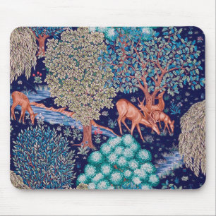 Mousepad Deers in the Forest, William Morris
